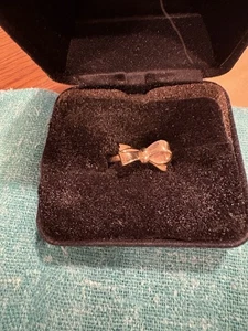 Vintage 14 k Gold Ring Bowl Style Sz 6 1/2 - Picture 1 of 5