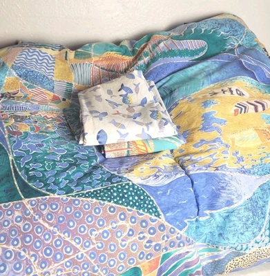 Sheridan Australia TWIN & 2 Shams鱼海图案  — 第 1/4 张图片