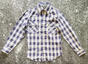 Vintage 90s Townsley Western Button Up Plaid Shirt Ranchwear Pearl Buttons - Picture 1 of 6