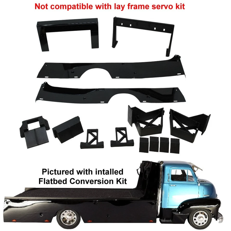 Kit de conversión de plataforma plana Redcat Racing RER24304 COE Hauler Foto 1 de 1