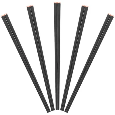  5 Pairs Essstäbchen Set Kochen Des Essstäbchens Wiederverwendbare - Bild 1 von 4