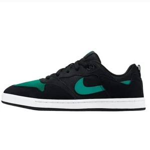 Nike SB Alleyoop Black Mystic Green Black CJ0882 007 Men's Skate Shoes Size 11.5 - Picture 1 of 7