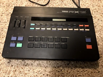 YAMAHA RX15 Digital Rhythm Programmer - Working Condition - with manual - Image 1 of 3