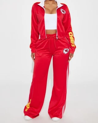 Traje para mujer pequeño Kansas City Chiefs calentamiento/correr envío gratuito Foto 1 de 4