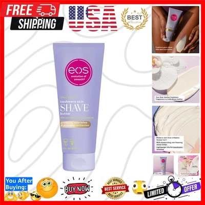 Indulge in Cashmere: 7oz Vanilla Cashmere Shave Butter for Smooth, Hydrated Skin - Image 1 of 4