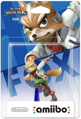 Fox Amiibo - Serie Super Smash Bros | Figura Nintendo | Switch/Wii U/3DS Foto 1 de 3