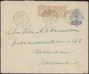 NETHERLAND INDIES, 1930. Cover H&G 38, 115 (2), Semarang - Rotterdam - Picture 1 of 1