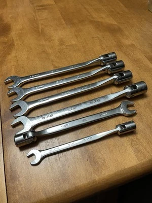 SK Flex Head Socket  Wrench Combination Swivel Random Set USA Made - Image 1 of 4
