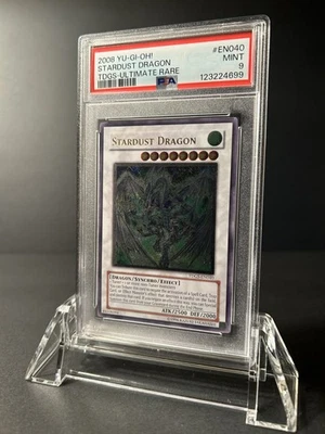 Yugioh Stardust Dragon TDGS - EN040 Ultimate Rare Unlimited PSA 9 - Image 1 of 2