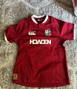 FIN SMITH SIGNED 2025 CANTERBURY BRITISH IRISH LIONS RUGBY SHIRT ENGLAND PROOF - Picture 1 of 7
