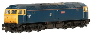 371-829A Graham Farish N Gauge Class 47/4 47425 'Holbeck' BR Blue Weathered - Picture 1 of 1