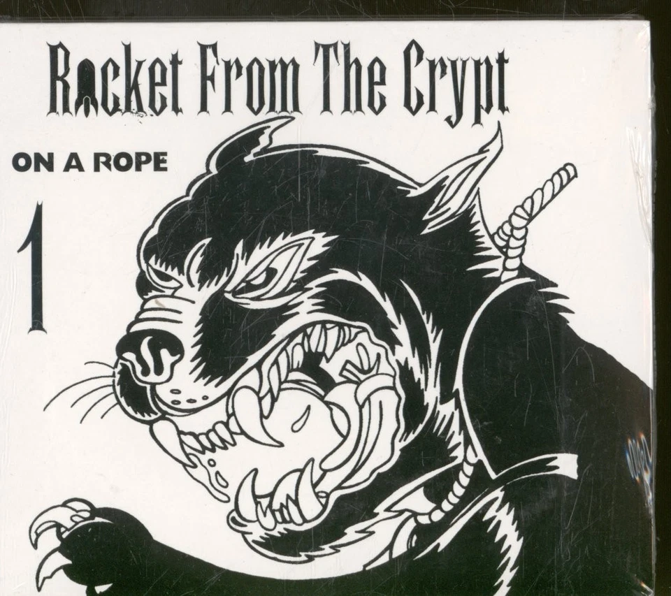 Rocket From the Crypt On A Rope CD UK Elemental 1996 single in multi-fold - Image 1 of 2