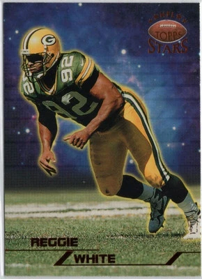 1998 Topps Stars Bronze Reggie White Card #105 /8799 Packers - Image 1 of 2