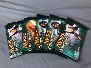 5x CONSPIRACY Set 15 Card SEALED Booster Packs Magic the Gathering MTG - Picture 1 of 1