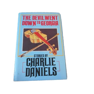 Charlie Daniels SIGNIERT Der Teufel ging nach Georgia Erstausgabe HC - Bild 1 von 3