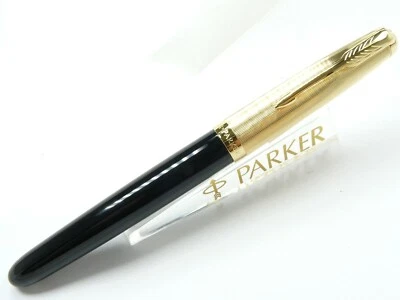 PARKER 51 黑色豪华 GT 脚笔 18K 精美全新带盒最新版本 — 第 1/4 张图片
