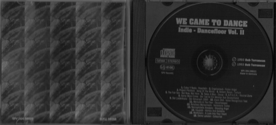 We Came To Dance Indie Dancefloor Vol. II CD (Clock DVA, Deine Lakaien) Rare cd - Bild 1 von 1