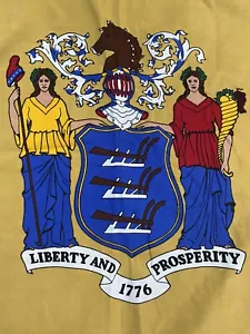 New Jersey Canvas State Flag 3x5 - Picture 1 of 4
