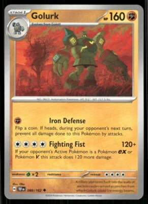 SV05: Temporal Forces #088/162 Golurk - Image 1 of 2