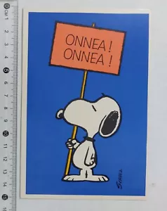 I123468 Cartolina illustrata Schulz - Snoopy - Picture 1 of 4