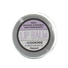 Ecooking Lip Balm 15ml Dry Cracked Lips Organic Natural Almond & Argan Oil