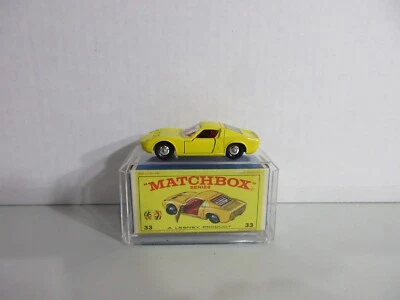 Matchbox Regular Wheels 33 Lamborghini Miura E  Box 1969 - Изображение 1 из 4