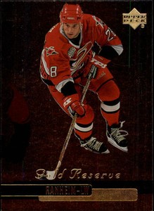 1999-00 Upper Deck Gold Reserve Hurricanes Hockey Card #202 Paul Ranheim