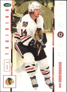 2003-04 Parkhurst Original Six Chicago Hockey Card #30 Ryan Vandenbussche