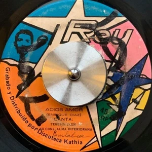 PANAMA Latin Cumbia TERESIN JAEN Rosarito / Adios Amor 45rpm 7" VERY RARE Hear!! - Picture 1 of 2