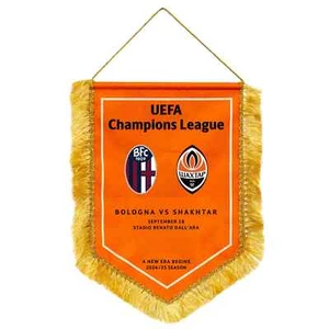Official Pennant Bologna Italy - Shakhtar Donetsk Ukraine 2024-2025 - Picture 1 of 1