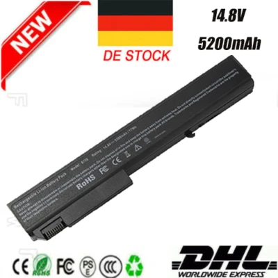 8 Cell Battery for HP EliteBook 8530p 8530w 8540p 8540w 8730w 458274-421 AV08XL - Bild 1 von 4