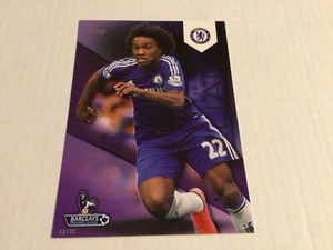 Willian #31 Chelsea 8/49 5x7 purple 2014/2015 Topps Premier - Bild 1 von 2