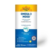 Omega 3 Mood 90 Softgels By Country Life