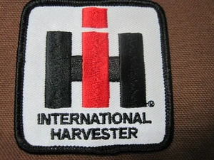 FARM TRACTOR PATCH INTERNATIONAL HARVESTER IH IRON or SEW ON SMALL 2.5 x 2.5 in. - Picture 1 of 15