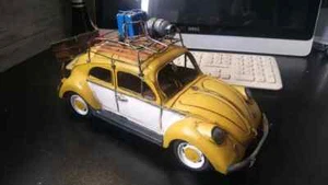 ✅ retro car VW Beetle handmade - Picture 1 of 5