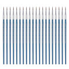 50pcs Detail Paint Brushes 14mm Nylon Painting Brush(000#), Blue