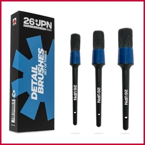 26JPN Spazzole per dettagli - Set di 3 spazzole - 26-DBS - Foto 1 di 6