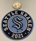 Seattle Kraken Embroidered Iron On Patch Nhl 3.?X 3? Awesome!!