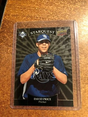 2009 Upper Deck Baseball Starquest Blue Uncommon # SQ-37 David Price - Image 1 of 4