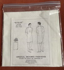 Sickbed Fashions Hospital Adaptable Gown Men's Sewing Pattern Uncut S M L XL