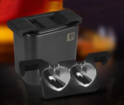 Moldeador de cubitos de hielo corazón cristalino sin burbujas para whisky forma sin burbujas Foto 1 de 4