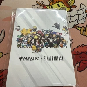 Magic The Gathering Final Fantasy Chibi Chara Pegatina Carpeta Japón Liga Mágica Limitada Raro JP - Imagen 1 de 2