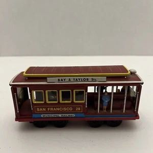 Vintage Troller Powell & Mason Sts. San Francisco 28 Bay & Taylor Municipal Rail - Picture 1 of 13