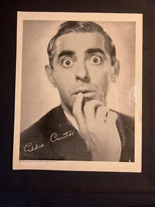 1937 Century Fox Film Photo Eddie Cantor Actor Comedian Hollywood Star Dancer - Picture 1 of 5