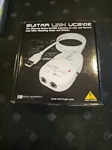 Behringer Guitar Link UCG102 The Ultimate Guitar-to-USS, Digitalize Your Guitar - Picture 1 of 9