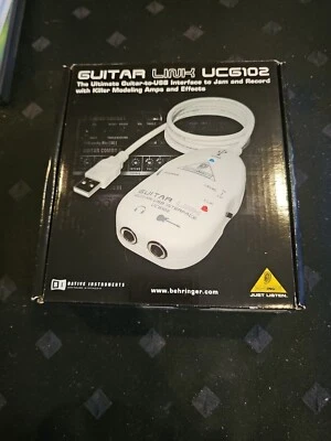 Behringer Guitar Link UCG102 The Ultimate Guitar-to-USS, Digitalize Your Guitar  - Image 1 of 4
