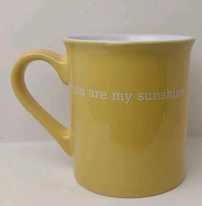 Love Your Mug "You Are My Sunshine" Yellow COFFEE MUG Jumbo - Picture 1 of 5