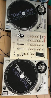 Technics SL-1200MK3D проигрыватель комплект Vestax ПВХ-275 микшер полностью функциональный DJ готов - Изображение 1 из 4