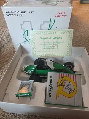 1/18 Steve Kinser GMP 1ª Edición Die Cast Sprint Car #11 1/3504 Autografiado Foto 1 de 4