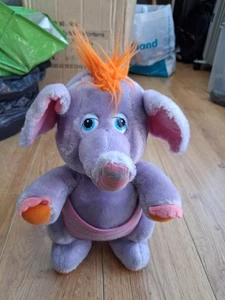 Peluche de juguete suave Hasbro Wuzzles 'Eleroo' vintage años 80 - Imagen 1 de 22
